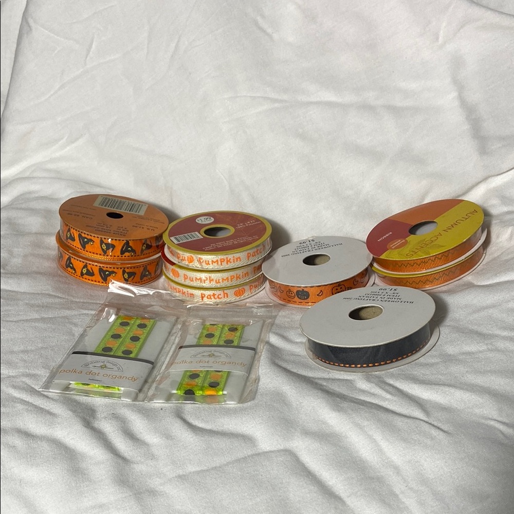 Assorted Halloween Ribbon Set
